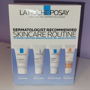 La Roche-Posay Qty 4 Toleriane Hydrating Cleanser Pure Hyaluronic Acid Gift Set